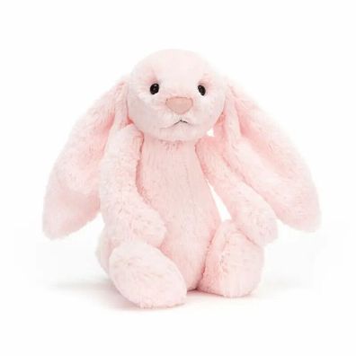 JellyCat Bashful Hase - Zartrosa Kuscheltier in S - Neu & Original - Extra