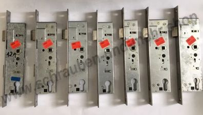 BKS Schüco Hueck 1828 Rohrrahmenschloß 9/92 25 35 40 45 Dorn 24x270 Feststellung