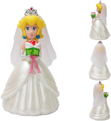 Peach Figur - Brautkleid Cosplay - Super Mario - ca. 10-15?cm