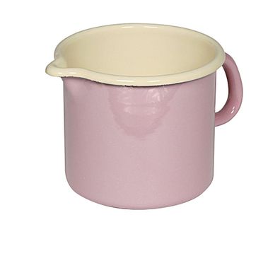 RIESS Milchtopf 1 Liter Ø12cm rosa/bunt