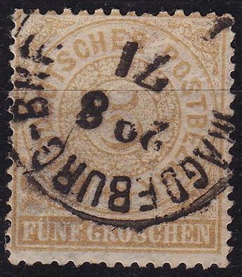 Germany Norddeutsch [1869] MiNr 0018 ( O/used ) [01]