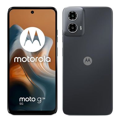 Motorola Moto G34 5G XT2363-3 Schwarz 8GB/128GB 50MP Kamera Android Smartphone NEU