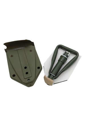 MFH Klappspaten BW 3-teilig oliv klappbar mit Tasche