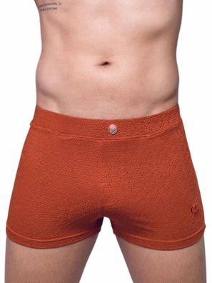 2Eros Textured Swim Trunk V60 Signet Carmine