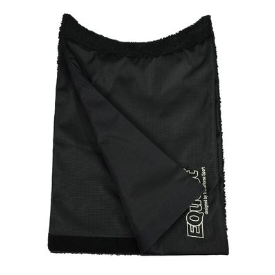 EQuest Brustpolster für Pferde, schwarz - verhindert Scheuer- und Druckstellen