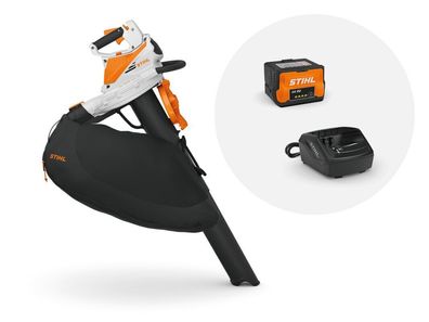 STIHL SHA 56 Akku Saughäcksler SHA 56 Set mit Akku AK 20 und Ladegerät AL101