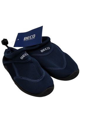 Beco Surfschuhe Kinder Badeschuhe navy blau Größe 26