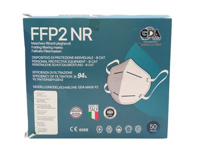 Parama Medical GDA-Gruppe FFP2 BFE-Masken 95
