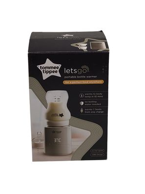 Tommee Tippee LetsGo Tragbarer Flaschenwärmer für unterwegs mit USB-Ladefunktion
