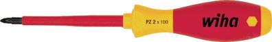 Schraubendreher 324 Gr. PZD 2 Klingen-L.100mm VDE isol. WIHA