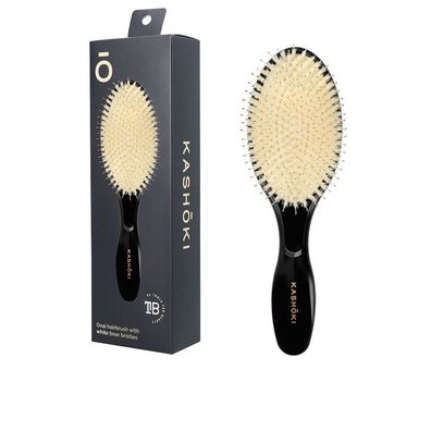 Kashoki White Board Bristles Cepillo Oval Large