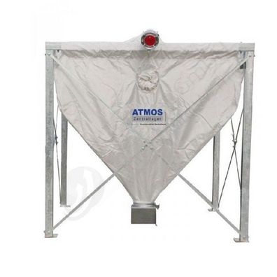 Atmos Pelletsilo 4,1 m&sup3; RH 2,1 m Pelletlager Textilsilo Sacksilo Textilspeicher