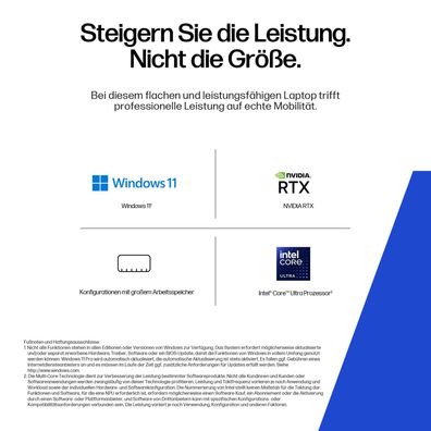 HP ZBook 8 G1i Mobile Workstation - Intel Core Ultra 9 285H - vPro Enterprise -... ->