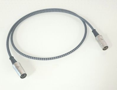Viablue EPC4 Silver / HighEnd DIN-Kabel 5-polig / Stereo-/Audiokabel / Silver