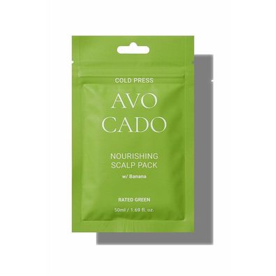 Rated Green Cold Press Avocado Nourishing Scalp 50ml
