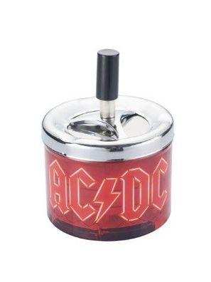 C/DC Metallaschenbecher Push Aschenbecher - Pwer up / ACDC