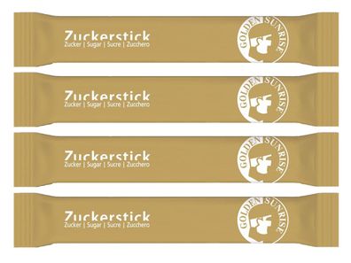 Bistrozucker Zuckersticks Golden Sunrise 1000x4g