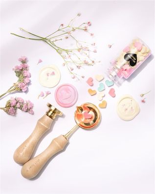 Siegelset Pastel Love, 112 tlg