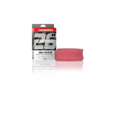 Vittoria Fahrrad Schlauch 26x1.70-2.30" 43/58-559 Competition Latex SV 48mm