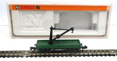 Spur N Arnold 4660 Bahndienstwagen Kranwagen DB OVP (5500k)