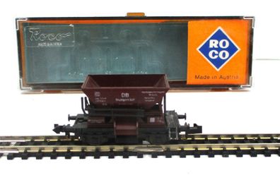 Spur N Roco 2301 Schotterwagen Stuttgart DB OVP (5606k)