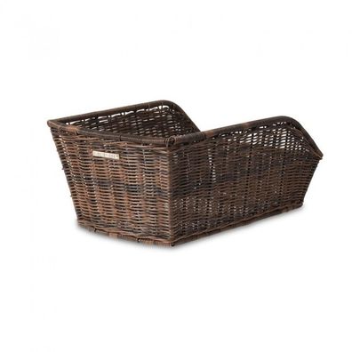Basil Fahrrad Hinterrad-Korb Cento 42x25x21cm braun Rattan grobmaschig