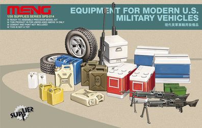 MENG-Model 1:35 SPS-014 Equipment for modern U.S. Military vehicl