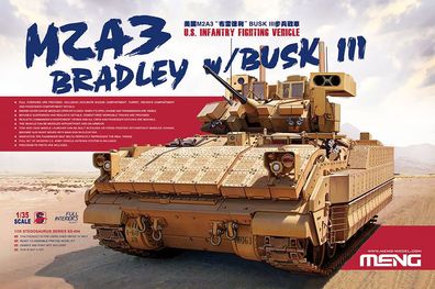 MENG-Model 1:35 SS-004 U.S. Infantry Fighting Vehicle M2A3 Bradley w/Busk III