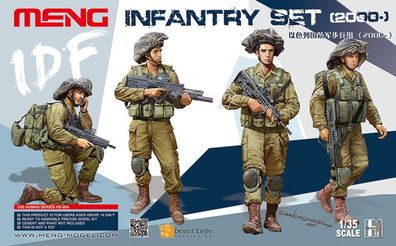 MENG-Model 1:35 HS-004 IDF Infantry Set (2000-)
