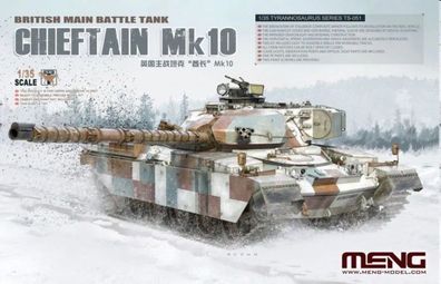 MENG-Model 1:35 TS-051 British Main Battle Tank Chieftain Mk10 - NEU