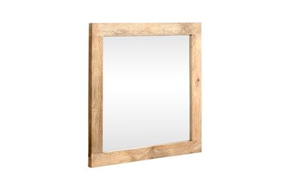 Spiegel 65x65cm 'Tibet' Mango natur