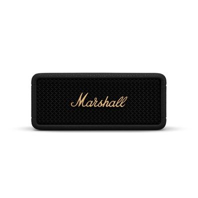 Marshall Emberton III Tragbarer Bluetooth Lautsprecher, Black & Brass