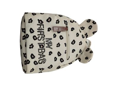 Childhome Rucksack für Kinder Baby Schule Kindergarten Krippe zwei Fächer 2 kg