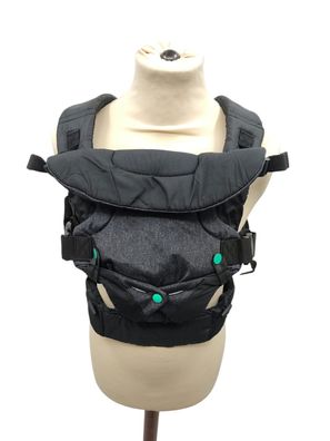 Infantino Flip 4-in-1 Trage mit waschbarem Lätzchen Ergonomisch umwandelbar