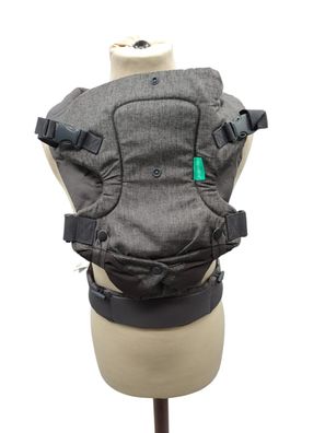 Infantino Flip Advanced 4-in-1-Trage mit Lätzchen ergonomisch umwandelbar