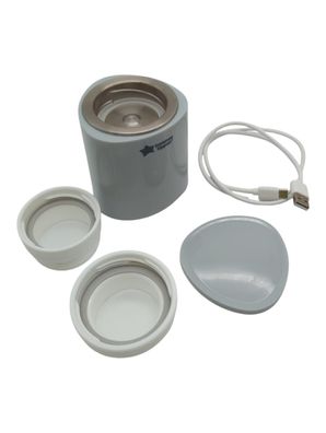 Tommee Tippee LetsGo Tragbarer Flaschenwärmer für unterwegs, wiederaufladbar über USB