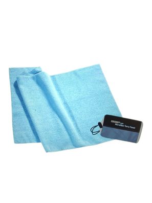 Cocoon Terry Towel Mikrofaser Reisehandtuch leicht saugfähig hellblau 60x30 cm