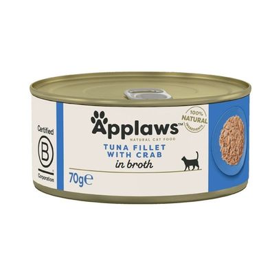 Applaws - Katzennassfutter 70 g - Thunfisch und Krabben &#40;171-026&#41;