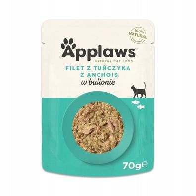 Applaws - Katzennassfutter 70-g-Beutel - Thunfisch und Sardellen &#40;178-006&#41;