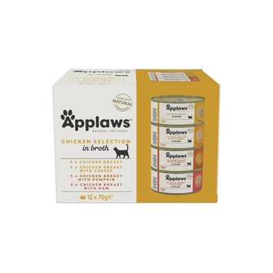 Applaws - Katzennassfutter Multipack 12x70 - Huhn Kollektion &#40;171-017&#41;