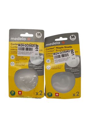 Medela Contact Stilleinlagen Silikon ultradünn weich 2er Set