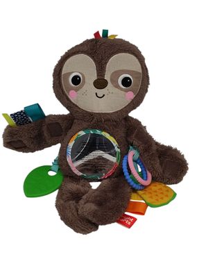 Weiches Spielzeug Bright Starts Faultier mit verschiedenen Texturen