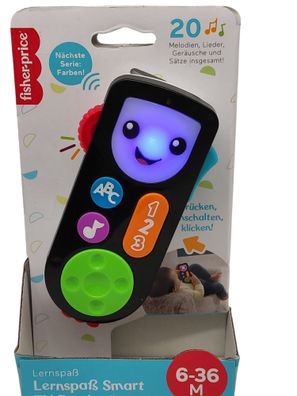 FisherPrice Lernspaß Smart TV Fernbedienung elektronisch Spielzeug-Fernbedienung