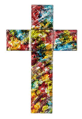Gilde Glasart Wandkreuz Kruzifix 51364
