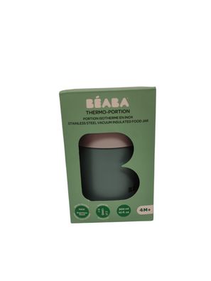 BEABA, Aufbewahrungsportionen für Baby-/Kindermahlzeiten, Edelstahl 300 mL