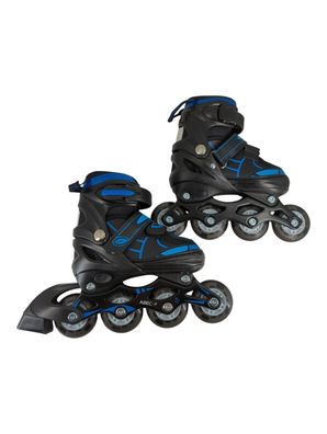 Hikole-Schlittschuhe für Mädchen und Jungen, blau, Größe 30-33