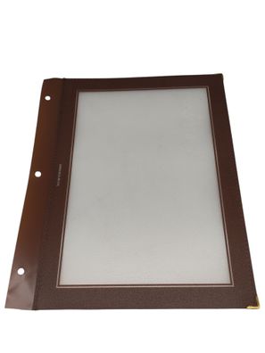 Securit Wood Range Einsätze A4 5 Stück braun