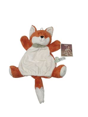 Les Amis Paprika Renard Doudou Marionnette Orange