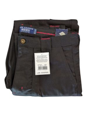 Lee Cooper Cargo Arbeitshose Workwear W32 L33 Schwarz