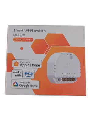 Refoss Mini Smart Lichtschalter Apple HomeKit kompatibel Wandschalter 2.4GHz 250V 10A